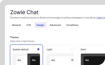 Zowie Widget + Config
